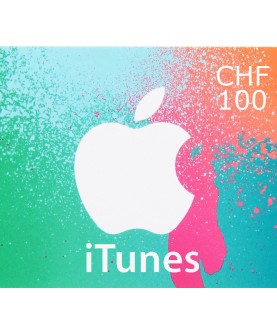 iTunes 100 CHF CH Card Key 